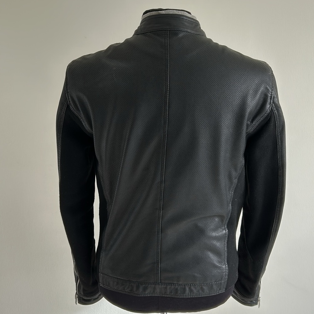 Men diesel leather jacket - Picture 4 of 15